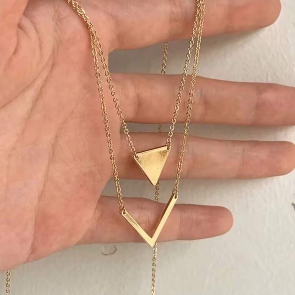 New layered necklace